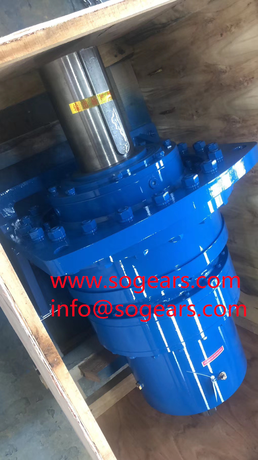 FA series parallel hollow shaft gearmotor casting large size cast