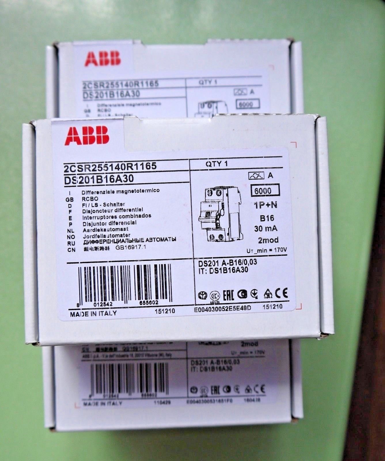 abb ds201 circuit breakers for sale