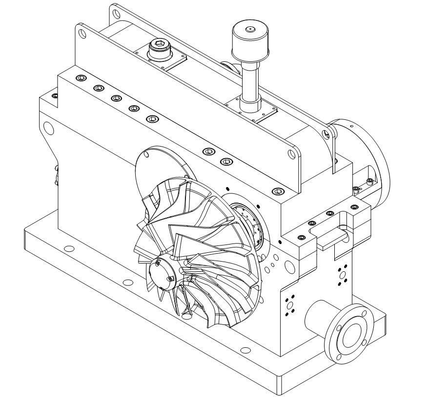 Gearbox with Impeller