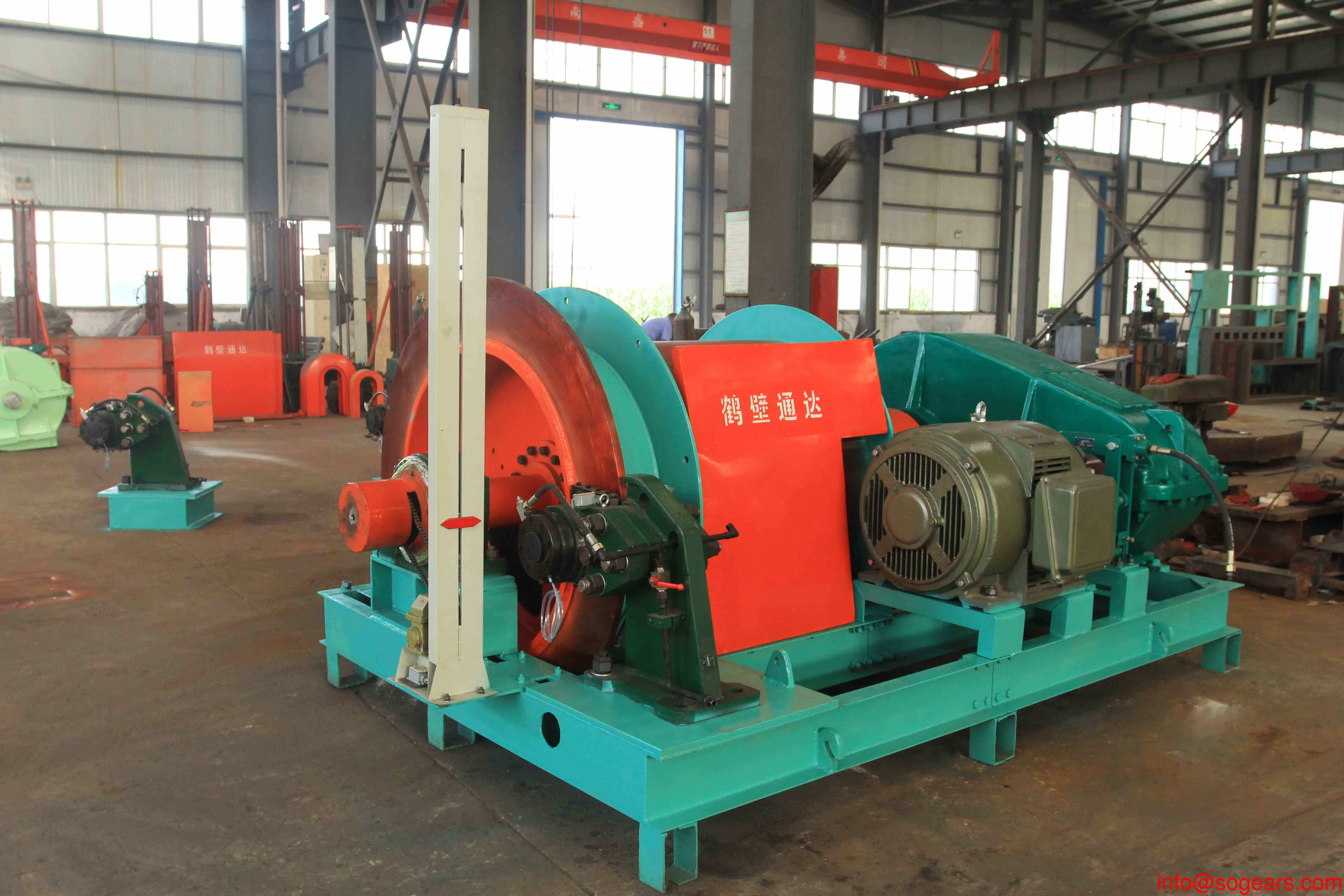 Crane gearbox