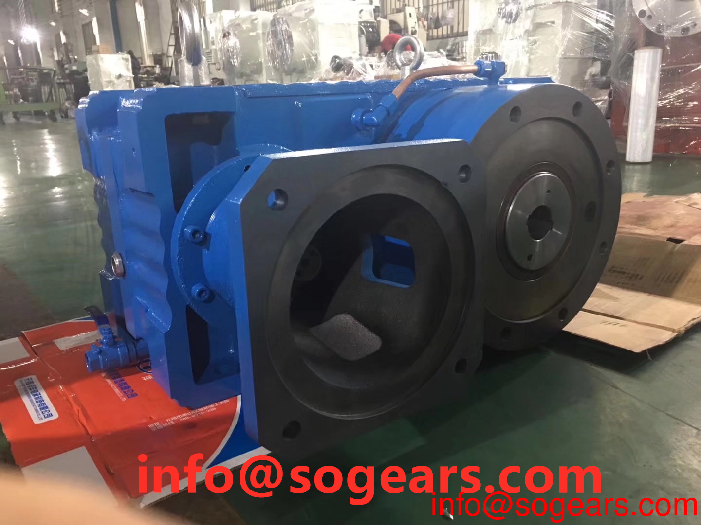 Gearbox-for-Plastic-extruder 