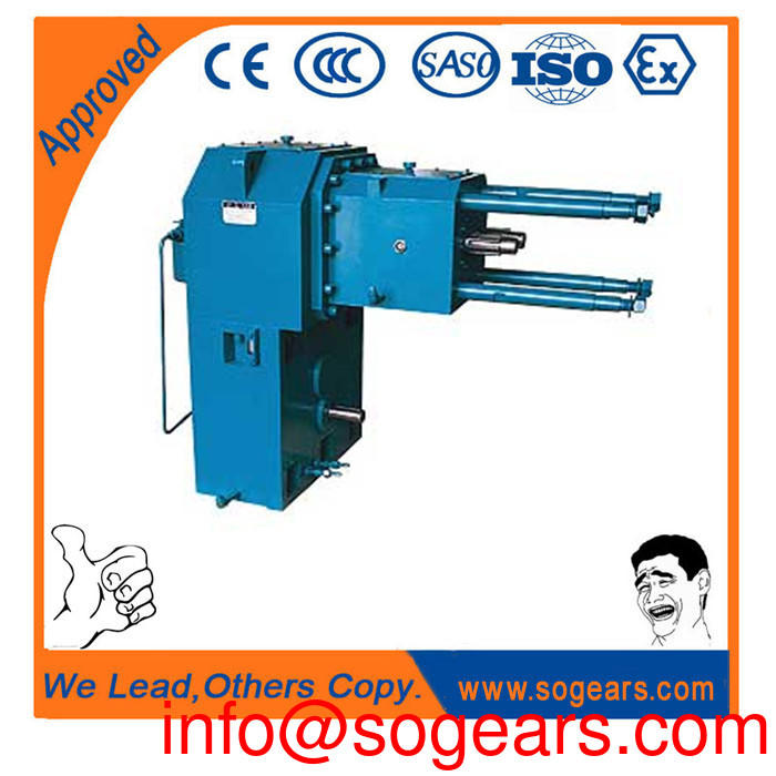 Gearbox for Plastic extruder 