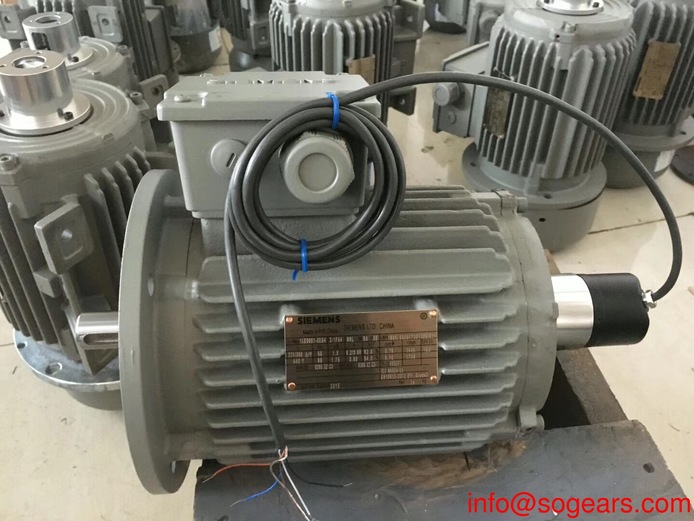 Siemens helical geared motors