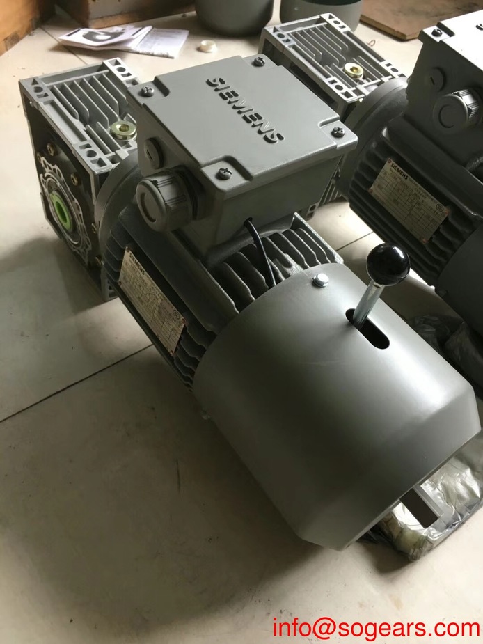Siemens helical geared motors