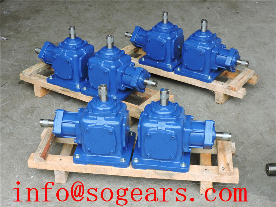 High torque right angle gearbox